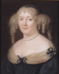Marie portréja, Rabutin-Chantal (1626-96) Marquise de Sevigne, 1670 körül (pasztell, papíron)